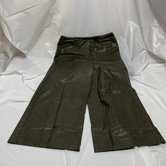 WOMEN’S Prologue Deep sea Green Rayon wide leg Pants Size 2 - Picture 5 of 10